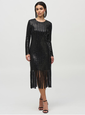 244906 Dress - Black (Joseph Ribkoff)